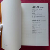 w11/図録【ルドン展-絶対の探求-/2002年・島根県立美術館ほか】テキスト:山本敦子、蔦谷典子/主要文献_画像4