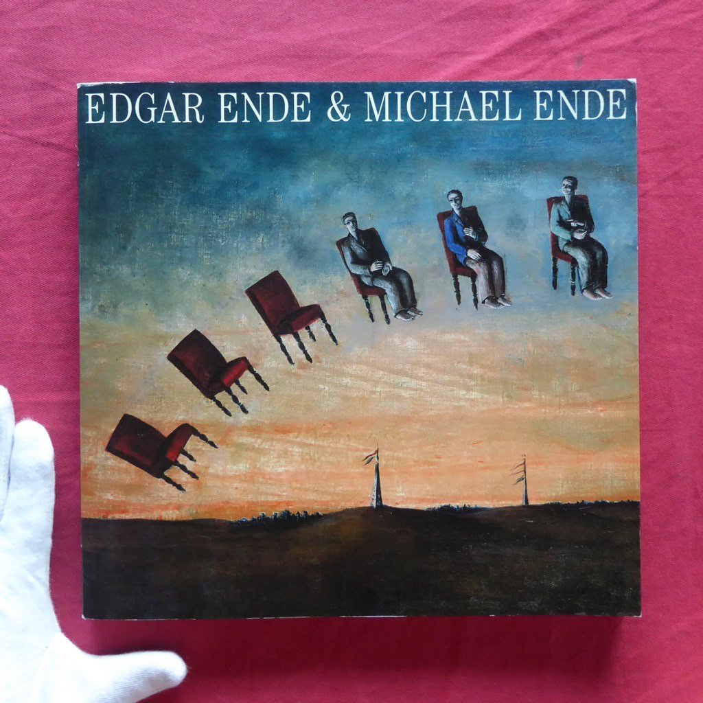 b5/Catálogo [Exposición Ende Padre e Hijo: De Edgar a Michael - La herencia de la fantasía/1989, Foro de Arte Yurakucho], Cuadro, Libro de arte, Recopilación, Catalogar