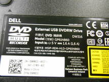 動作品　DELL DVDスーパーマルチドライブ DW316 GP61NB60　専用コード付き　（15）_画像3