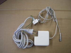 Apple 60W MagSafe Power Adapter 　Model： A1344　（1）延長コードタイプ