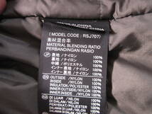 中古 M RSJ707モトレック ウインタージャケットRSタイチ RS TAICHI アールエスタイチ オールシーズンジャケット R6R25 GSX250R WRパーカー_画像7