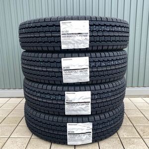 法人4本送料込み16800円～ 【領収書発行可】145R12 6PR【145/80R12 80/78N】ブリヂストンW300 アクティ キャリー エブリィ軽トラ　軽バン