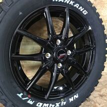 《ホットスタッフ G02》ナンカン FT-9ホワイトレター165/65R14◆4×4 M/Tマッドタイヤ ハスラー エブリィ キャリー ハイゼット 上げトラ_画像2