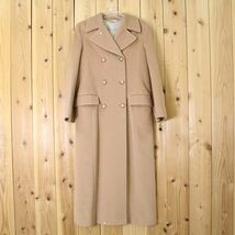 [PT12621] マックスマーラ ロングコート ベージュ系 40 Max Mara_画像1