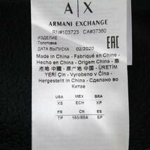 [PT12762] アルマーニエクスチェンジ セットアップ フリース ブラック系 XS/S ARMANI EXCHANGE_画像5