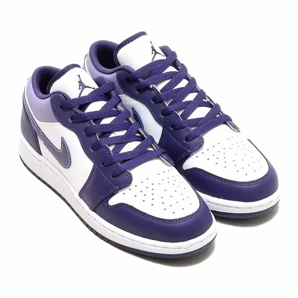 25cm 新品 NIKE AIR JORDAN 1 LOW GS SKY J PURPLE ナイキ エアジョーダン 1 ロー 紫