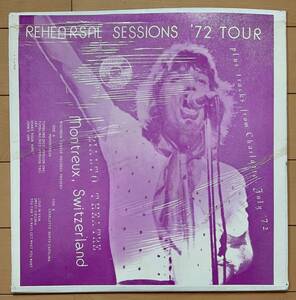 レア！ コレクター盤「The Rolling Stones - Rehearsal Sessions '72 Tour」Switzerland,North Carolina キースリチャーズ ミックジャガー