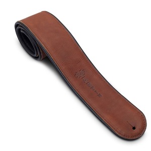 Martin 18A0028 Brown Front, Black Backing Rolled Strap ストラップ〈マーティン〉