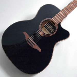 LAG GUITARS T118ASCE-BLK электроакустическая гитара тонкий корпус . ковер . гитара ..