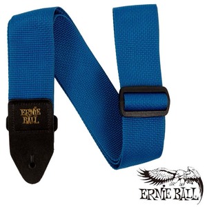 ERNIE BALL #5352 PEARL BLUE & BLACK POLYPRO GUITAR STRAP ストラップ〈アーニーボール〉