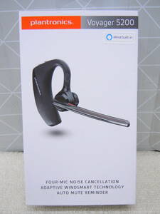 A400 美品中古 poly plantronics プラントロニクス Bluetooth ワイヤレスヘッドセット Voyager 5200 テレワーク ドライバー 在宅 高音質