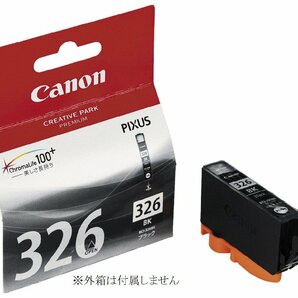 Canon キャノン 純正インクカートリッジ BCI-326BK ブラック 箱なし 黒 MG8230 MG8130 MG6230 MG6130 MG5330 MG5230 MG5130の画像1