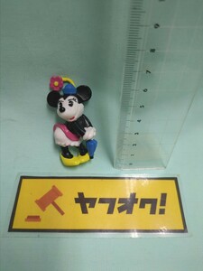 ビンテージ　ディズニー　PVC　フィギュア　Bully　ミニー　傘　パイカット