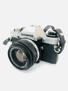 OLYMPUS OM-10 シルバー + レンズ OM-SYSTEM Zuiko mc Auto-s 1:1.8 50mm ジャンク扱い M2