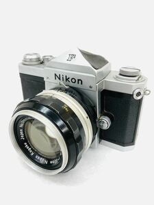 Nikon F 中期型 アイレベル+レンズ Nikkor-S Auto 1:1.4 50mm ジャンク扱い M7