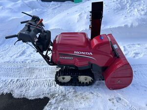 【北海道限定】ホンダ 小型ハイブリッド除雪機　HSS1180i 中古現状渡しのため1000円スタート