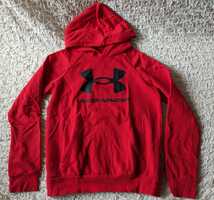 UNDER ARMOUR アンダーアーマー★パーカー 赤 YXL(160)★美品N_画像1