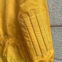 80s 90s USA製 ナイロンジャケット レーシングジャケット 黄色 イエロー ROYAL GRANT アメリカ製 古着 vintage ヴィンテージ メンズ古着_画像7