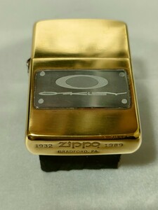 ダブル刻印　ゴールド　メタル貼り　Zippo　1932－1989 ジッポーライター　1円〜