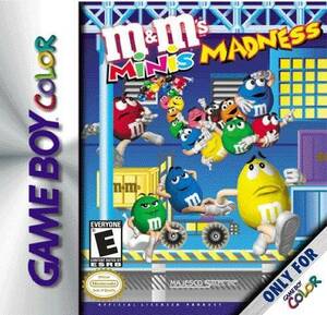 ★送料無料★北米版 M and M's Mini Madness M&M's・ミニ・マッドネス ゲームボーイ