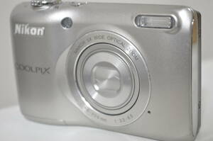 やや訳あり・動作好調 ニコン Nikon COOLPIX L26 シルバー ♯A1251-38