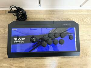 【used品】ホリ RAP リアルアーケードPro.V HAYABUSA SILENT PS4-090 for PS4/PS3/PC