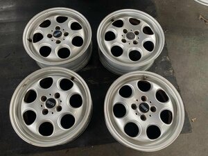 ミニクーパー BMW MINICOOPER R50? 15インチ 15×5.5J 4穴 100 45 ホイル4本セット中古 ホイール Z205-01 