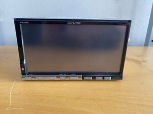 Z208-01　ALPINE アルパイン HDDナビ VIE-X08S 地図データ 2011年式 CD DVD Bluetooth TV・フルセグ　ナビ カーナビ　