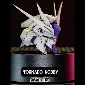 新品【TORNADO HOBBY】1/100 MG Hi-νガンダム ハイニュー 用 ヘッドパーツ 色付き 3Dプリント品 未組立プラモデル ヘッド改造