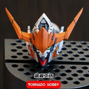 新品【TORNADO HOBBY】1/100 MG バルバトス 用 ヘッドパーツ 3Dプリント品 ヘッド改造 未組立プラモデル 特典付き