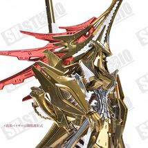 新品未開封【SH STUDIO】1/72 帝騎マグナパレス K.O.G ザ・ナイト・オブ・ゴールド 特典付き クリアver 未塗装ガレージキット_画像3