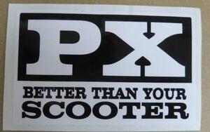 Vespa ベスパ ステッカー PX-Better than your scooter PX