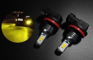 Vehicle inspection対応 黄金Color イエロー H8 19992004LED Foglamp スペーシア MK53S H29.12～ 2個set黄Color