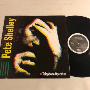 【12インチ】UK盤 pete shelley/telephone operator ピート・シェリー