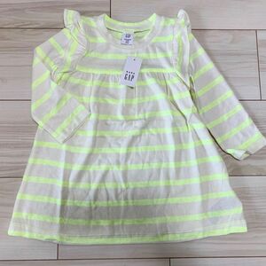 【新品】babygap ソフトニットワンピース　90