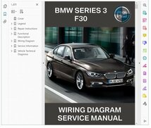 BMW 3シリーズ F30 320i 配線図集　電気系整備書　_画像1