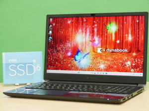 Win11 2021年製 希少16.1型フルHD dynabook P2-T7RP-BL 第11世代Core i7-1165G7 新品SSD1TB メモリ32GB Office BDXL