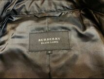 【美品】BURBERRY BLACK LABELバーバリーライダースジャケット/サイズM メンズ又レディース160〜170くらい_画像6