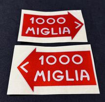 ★ scuderia 1000MIGLIA スクーデリアミッレミリア ステッカー/アルファロメオ/フェラーリ/マセラッティ★_画像2