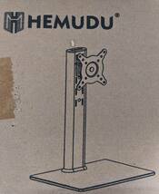 【1円出品】HEMUDU テレビ/コンピューターモニタースタンド HT05B-001 ブラック 英語の組み立て説明書付き_画像9