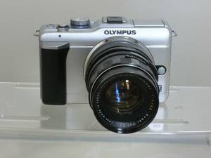 オリンパス OLYMPUS E-PL1　レンズ Super-Takumar 1:2 55mm FOTGA アダプター　送料４１０円