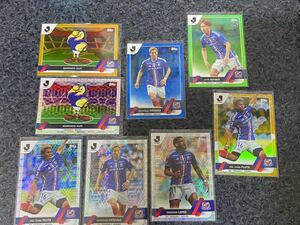 Topps J-league Flagship 2023 Foil Jリーグ フラッグシップ パラレル /99 /75 50枚限定 横浜F・マリノス 8枚 畠中 植中 マリノスくん