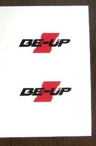 レア品・●BE-UP製／ 正規品・BE-UP・ステッカー・小２個 ／未使用品●