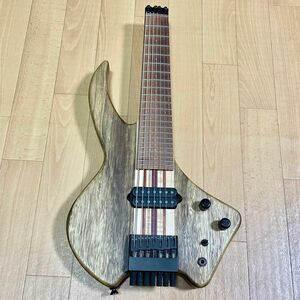 Wing Instruments 7弦 ヘッドレスギター ショートスケール 多弦 トラベルギター Wing Guitar