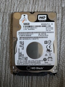 ウエスタンデジタルWestern Digital HDD 500G 内蔵ハードディスク(2.5inch / SATA 3Gb/s / 7200rpm / 16MB / 6mm ) 2.5 インチ WD HD