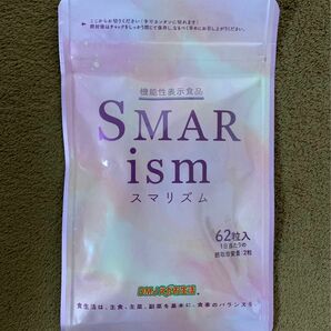 DMJえがお生活 スマリズム 31日分 62粒 日本製 機能性表示食品 お腹の脂肪 皮下脂肪 内臓脂肪 体重 便通 乳酸菌 サプリ