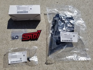 ★新品★ スバル純正 SUBARU BRZ ZC6 STI 後期 フロントオーナメント フロントエンブレム 