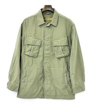 BACKBONE (バックボーン) COTTON FATIGUE JACKETコットンファティーグジャケット ミリタリージャケット KHAKI S BB18SS-B10_画像1