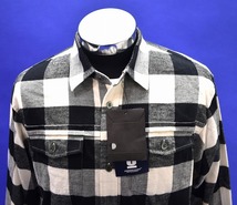 UNDERCOVER（アンダーカバー）Cotton flannel shirt UC1C4410 Check チェック コットン フランネルシャツ WHITE 2 MADE IN JAPAN 長袖 L/S_画像3