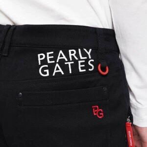 【6】XL新品/現行品/通年/PEARLY GATES パーリーゲイツ メンズ　エコハイブリッドSOLOTEX メストレッチパンツ　オシャレ　ゴルフパンツ　紺
